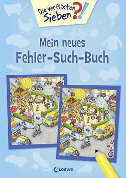 Die verflixten Sieben - Mein neues Fehler-Such-Buch
