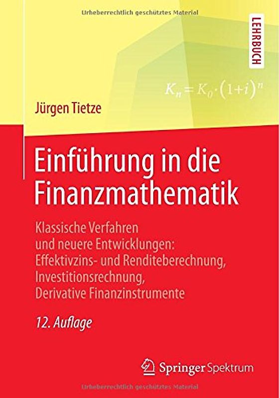 Einführung in die Finanzmathematik