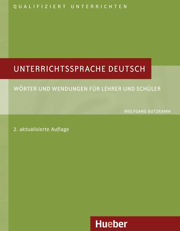 Unterrichtssprache Deutsch