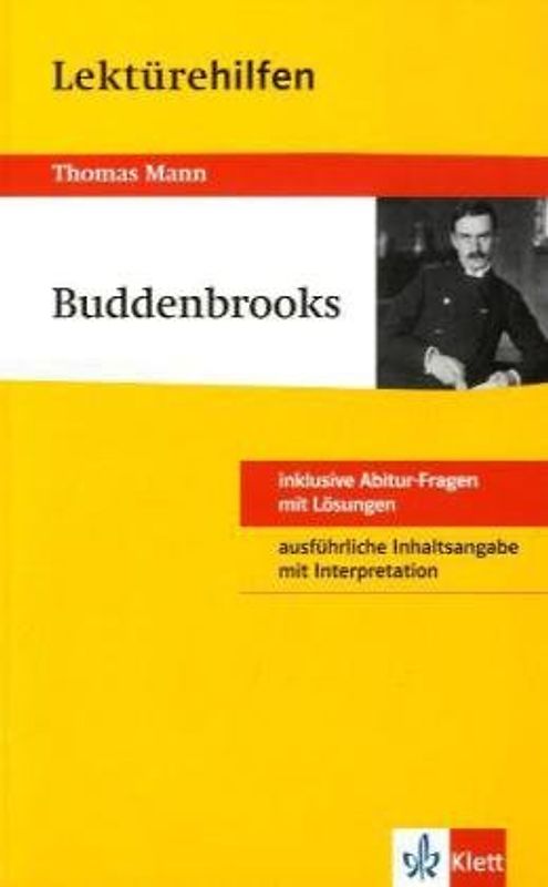 Klett Lektürehilfen Thomas Mann, Buddenbrooks