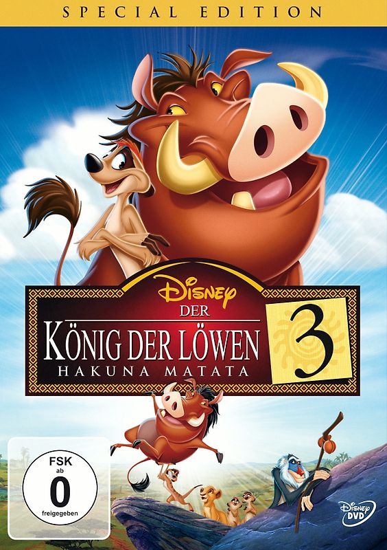 Der König der Löwen 3 - Hakuna Matata (Special Edition) DVD