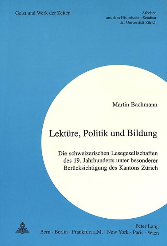Lektüre, Politik und Bildung