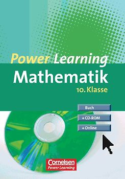 Power Learning / 10. Schuljahr - Übungsbuch mit Lösungsheft, CD-ROM und Online-Angebot. Mathematik
