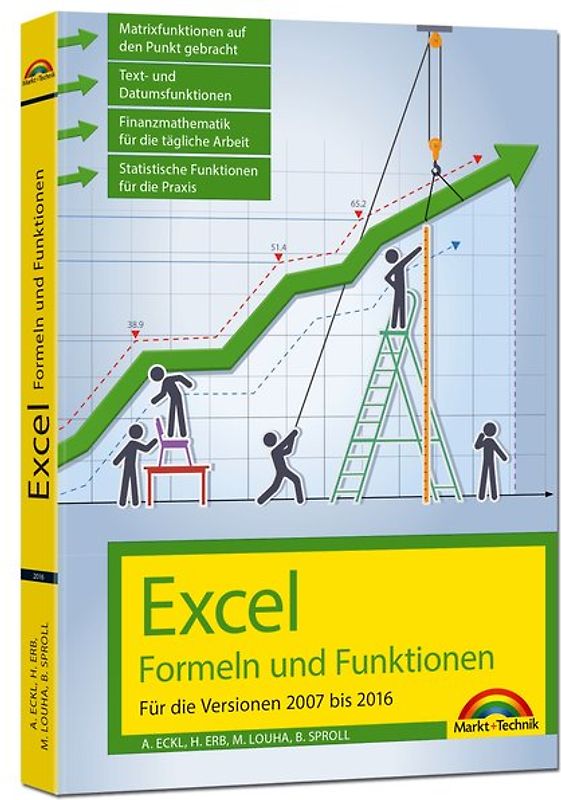Excel Formeln und Funktionen für 2016, 2013, 2010 und 2007