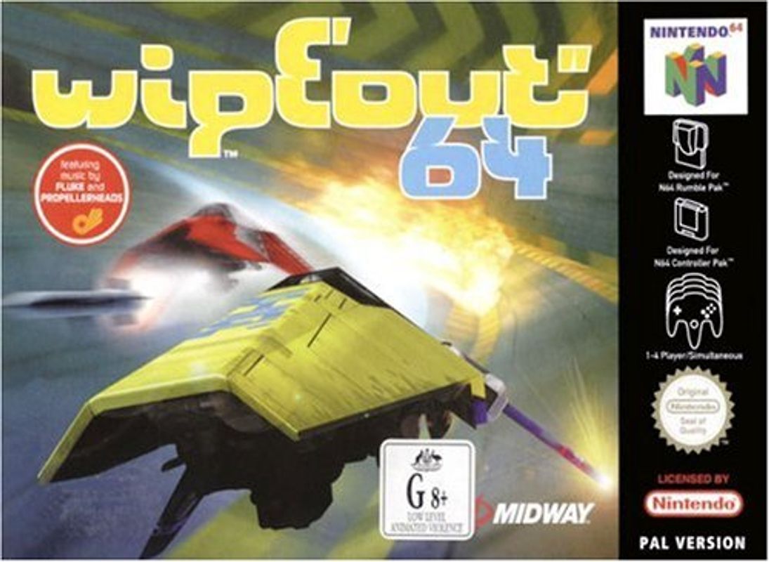 Wipeout 64 Nintendo 64