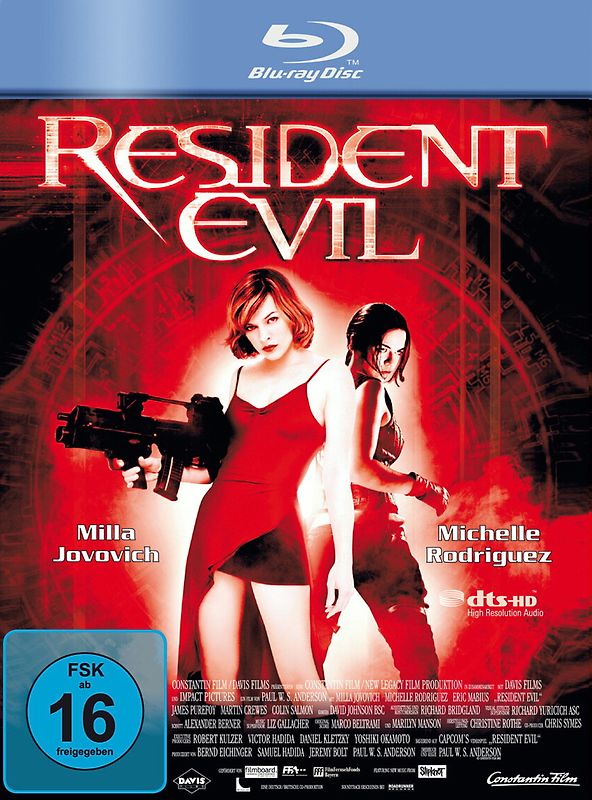 Resident Evil Blu-ray Disc
