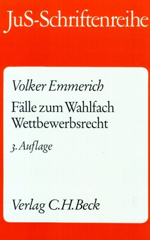 Fälle zum Wahlfach Wettbewerbsrecht