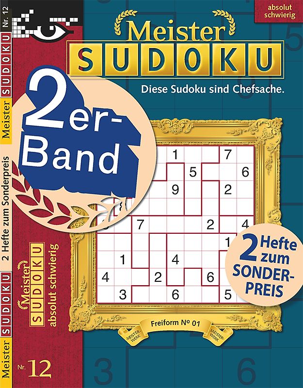 Meister-Sudoku Doppelband Nr. 12