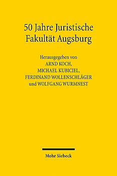50 Jahre Juristische Fakultät Augsburg