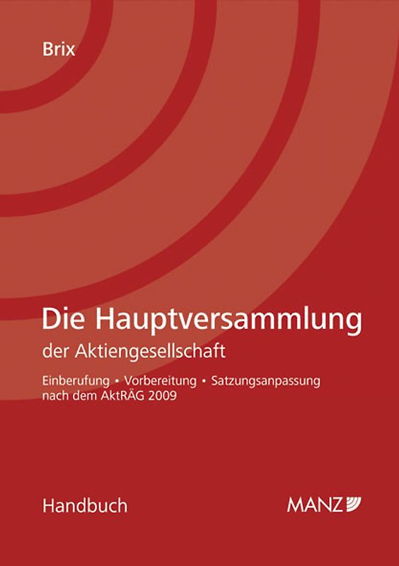 Die Hauptversammlung