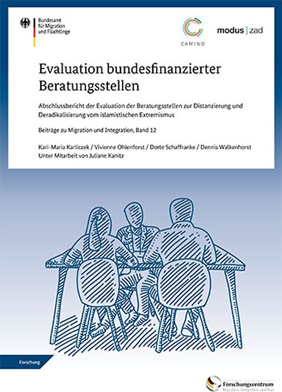 Evaluation bundesfinanzierter Beratungsstellen, Abschlussbericht der Evaluation der Beratungsstellen zur Distanzierung und Deradikalisierung vom islamistischen Extremismus