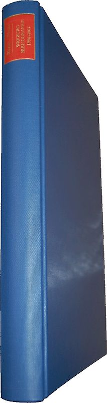 Aby M. Warburg Bibliographie. Ergänzungsband: 1996-2005