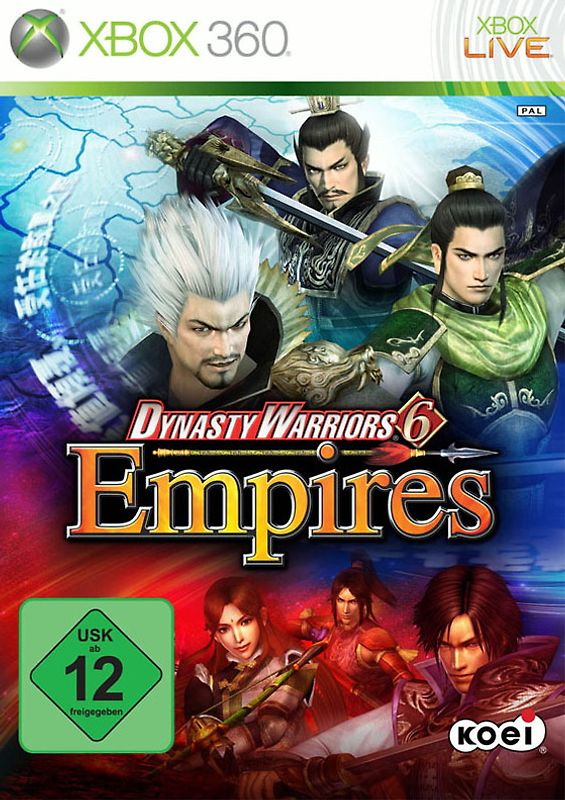 Dynasty Warriors 6 Empires Xbox 360