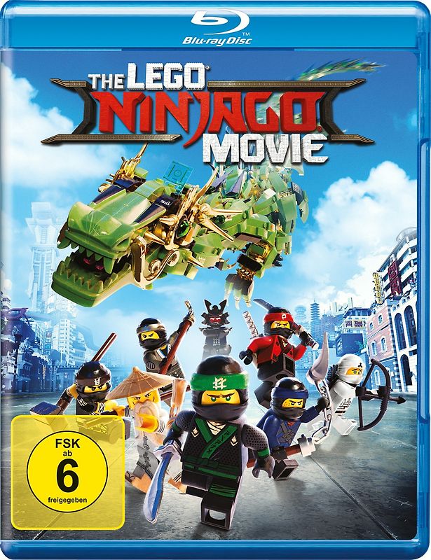 The Lego Ninjago Movie Blu-ray Disc