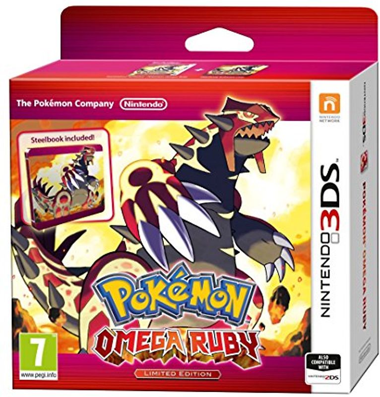 Pokémon: Omega Rubin [Limited Edition, inkl. Steelbook] Nintendo 3DS
