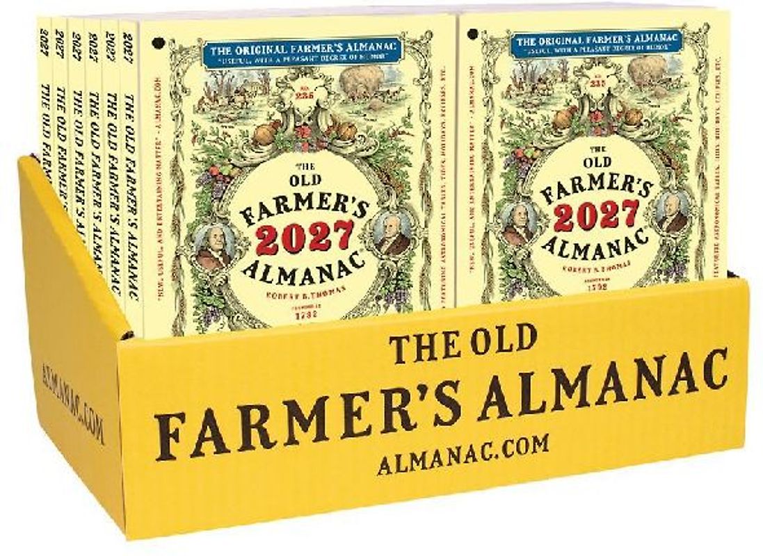 The 2027 Old Farmer's Almanac 24-Copy Counter Display