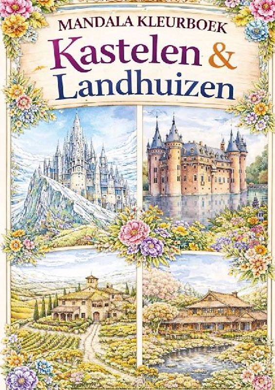 Mandala kleurboek, Kastelen & Landhuizen
