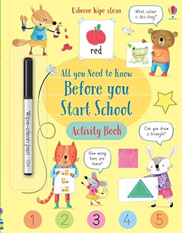 Wipe-Clean All You Need to Know Before You Start School Activity Book (Wipe-Clean Books)
