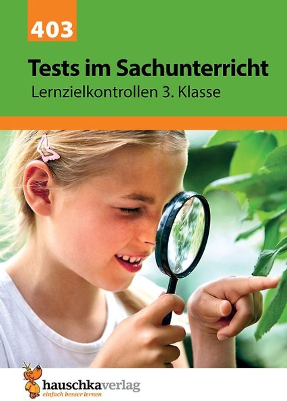 Tests im Sachunterricht - Lernzielkontrollen 3. Klasse, A4- Heft