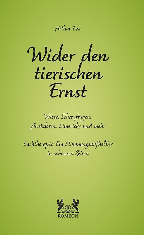 Wider den tierischen Ernst