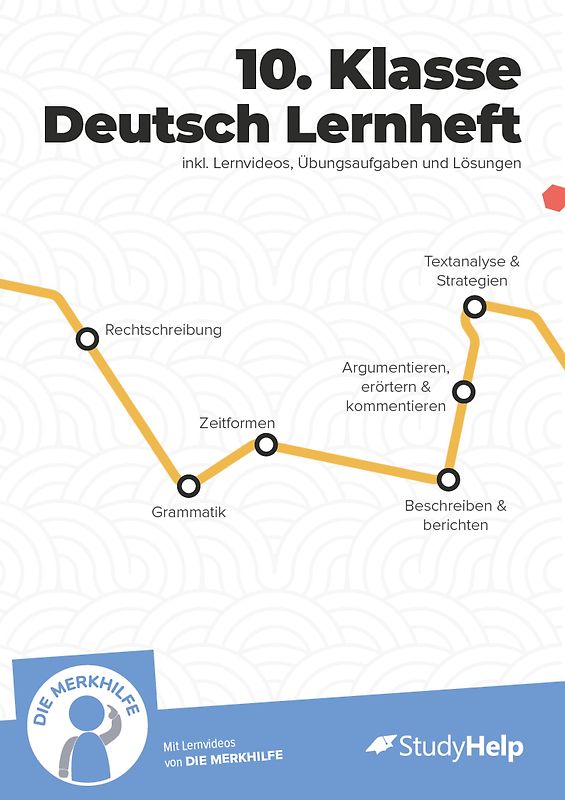 Deutsch Lernheft für 10. Klasse: Lernvideos, Aufgaben & mehr