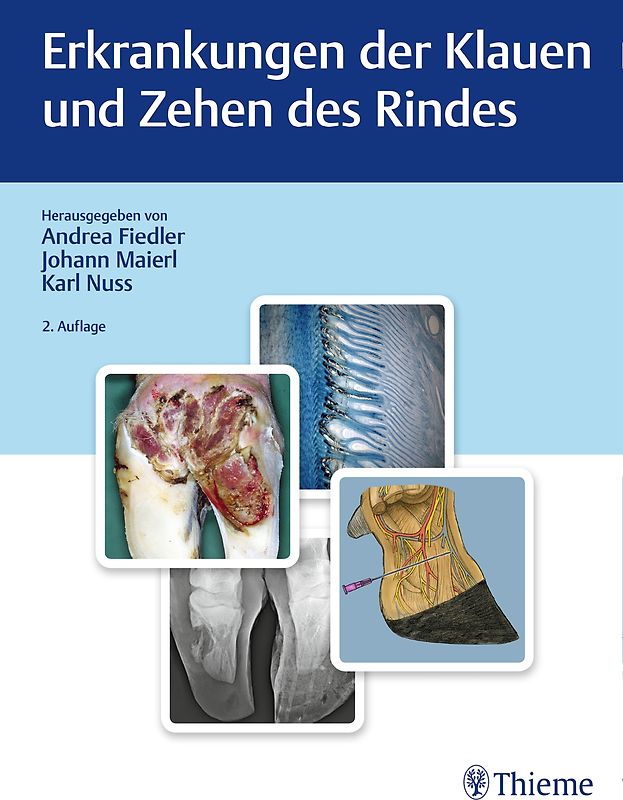 Erkrankungen der Klauen und Zehen des Rindes