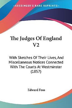 The Judges Of England V2