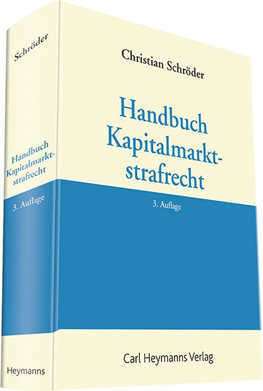 Handbuch Kapitalmarktstrafrecht