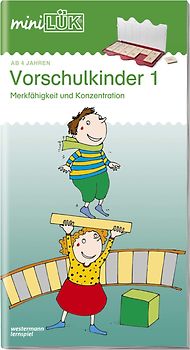 miniLÜK-Übungshefte / miniLÜK. Kindergarten / Kindergarten/Vorschule: Vorschulkinder 1