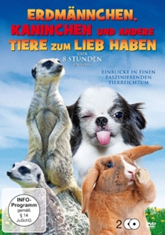 Erdmännchen, Kaninchen und andere Tiere zum Lieb haben [2 DVDs] DVD