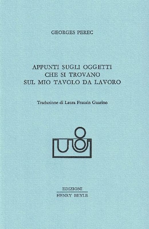 Appunti sugli oggetti che si trovano sul mio tavolo da lavoro