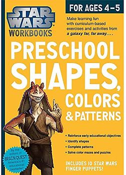 Preschool Shapes, Colors, and Patterns (Star Wars Workbooks)