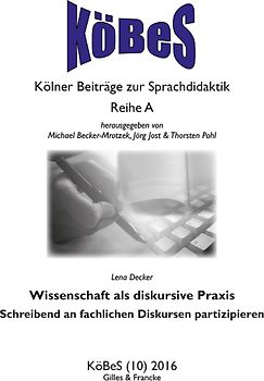 Wissenschaft als diskursive Praxis