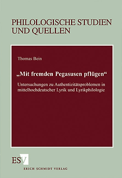 "Mit fremden Pegasusen pflügen"