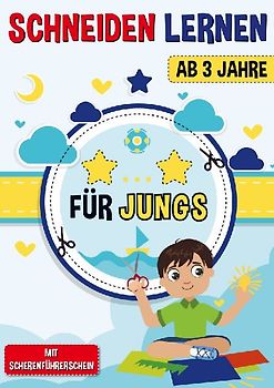 Schneiden Lernen ab 3 Jahre für Jungs