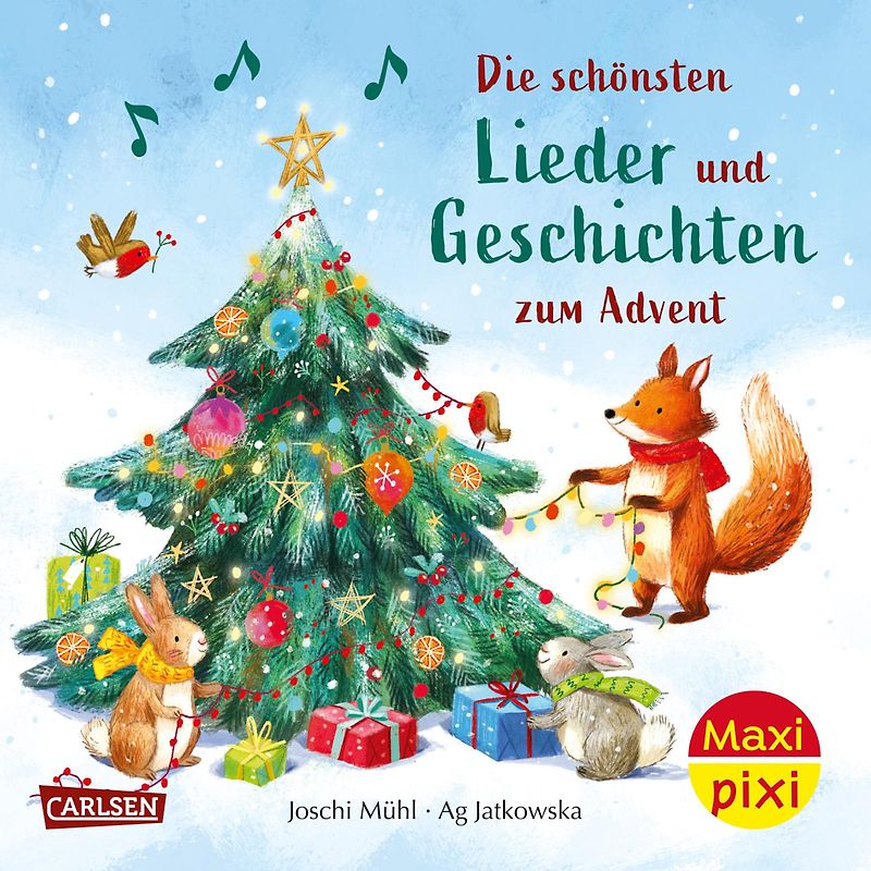 Maxi Pixi 455: Die schönsten Lieder und Geschichten zum Advent