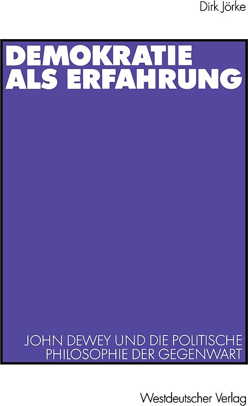 Demokratie als Erfahrung