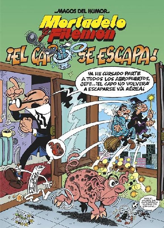 Magos del humor 180, ¡El capo se escapa!