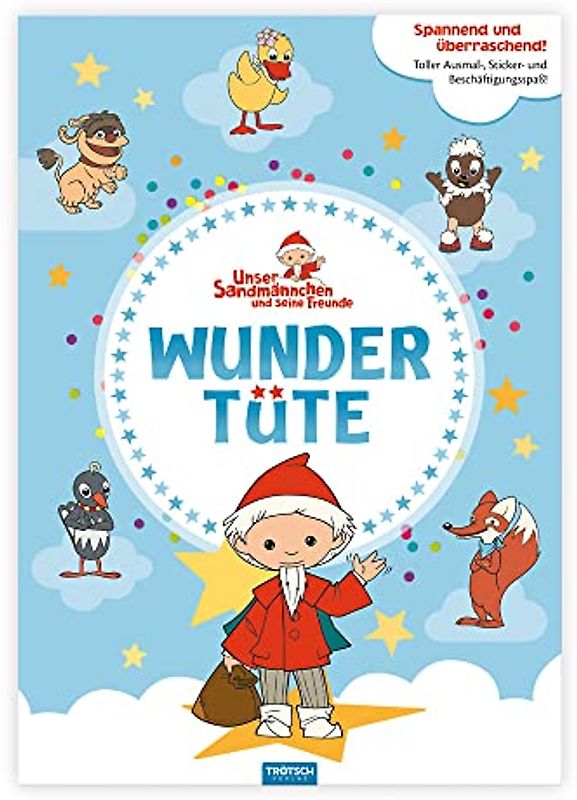 Trötsch Unser Sandmännchen Wundertüte Sandmännchen und Freunde: Überraschungsbox Surprise Bag Kinder Geschenk