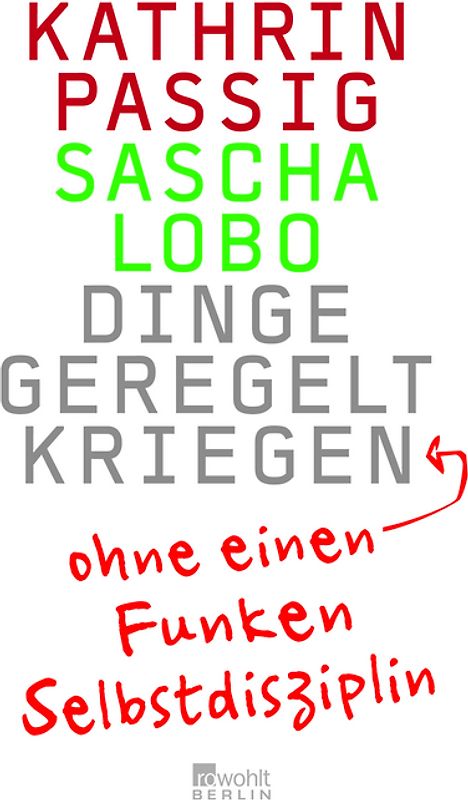 Dinge geregelt kriegen – ohne einen Funken Selbstdisziplin