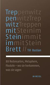 Treppenwitz mit Stein im Brett