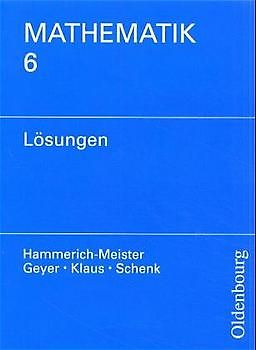 Mathematik 6 Lösungen