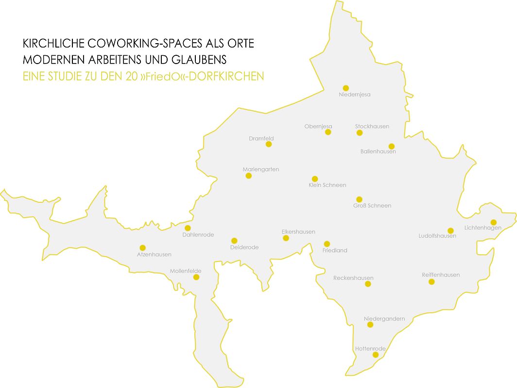 Kirchliche Coworking-Spaces als Orte modernen Arbeitens und Glaubens