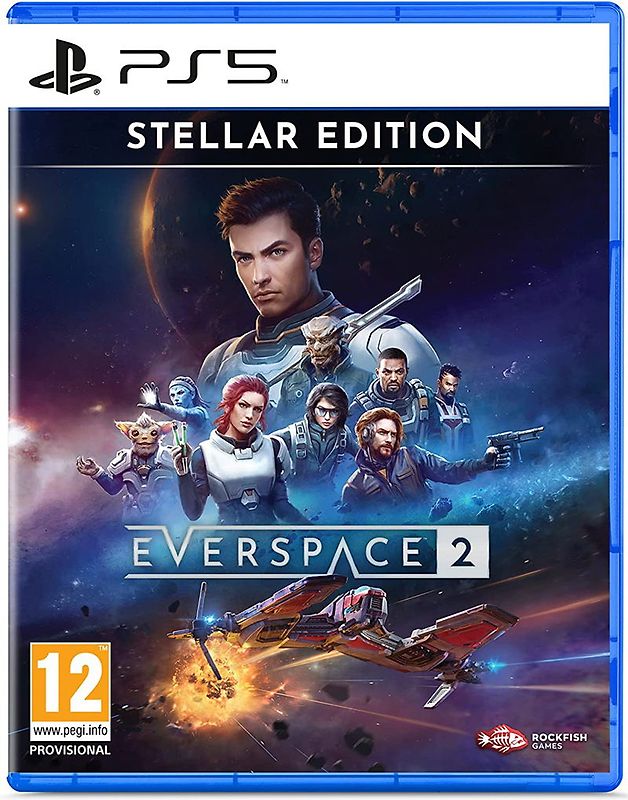 Everspace 2 [Stellar Edition, inkl. Steelbook, Artbook, soundtrack, EU Import] PlayStation 5