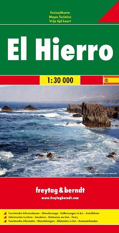 freytag & berndt Straßenkarte El Hierro 1:30.000