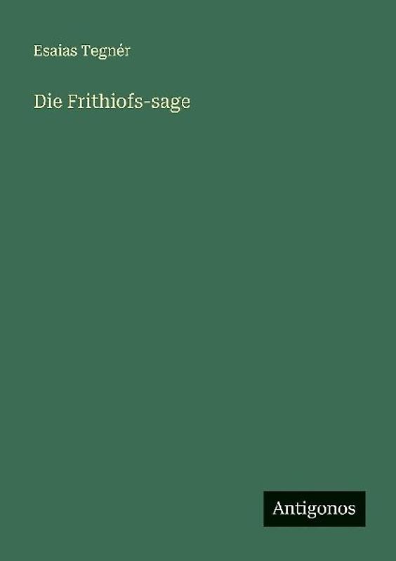 Die Frithiofs-sage