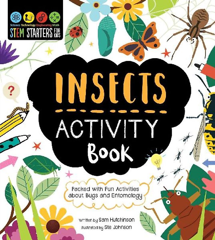 Stem Starters for Kids Insects Activity Book
