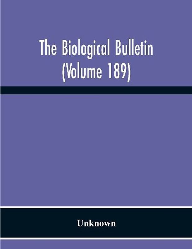 The Biological Bulletin (Volume 189)
