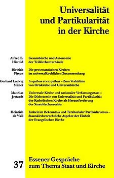 Essener Gespräche zum Thema Staat und Kirche