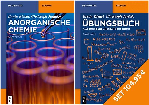 [SET Anorganische Chemie, 10.A. und Übungsbuch Allgemeine und Anorganische Chemie 4.A.]